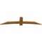 Ekena Millwork Bellingham Rough Sawn Timber Gable Bracket, Western Red Cedar, 84"W x 21"H x 2"D x 6"F, 6/12 Pitch GBW084X21X0206BEL00RWR - alternate 2
